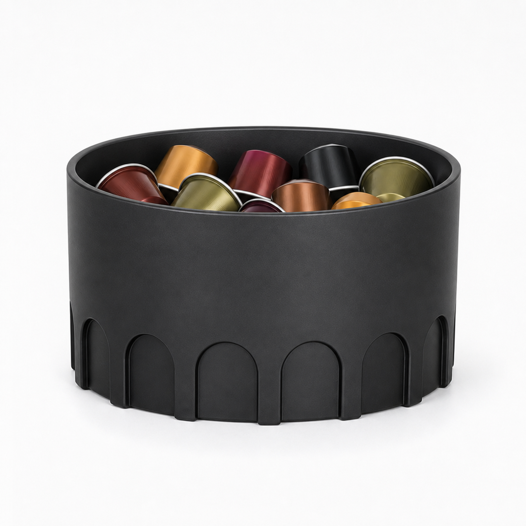Romano Universal Coffee Capsule Holder - Black