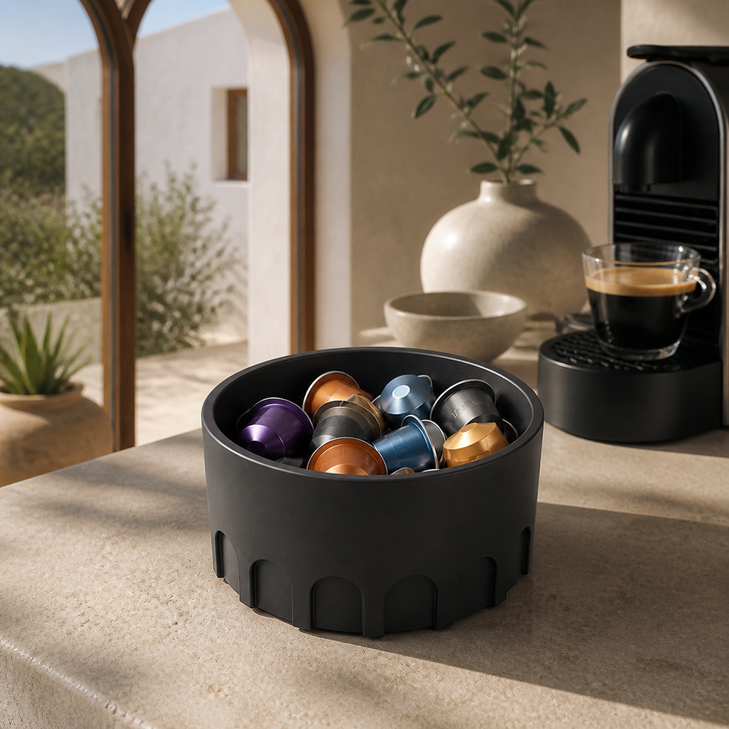 Romano Universal Coffee Capsule Holder - Black