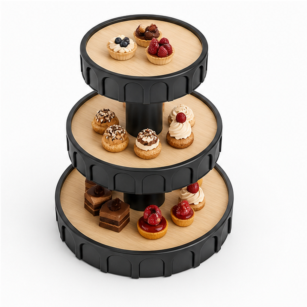 Romano Etagere - Black