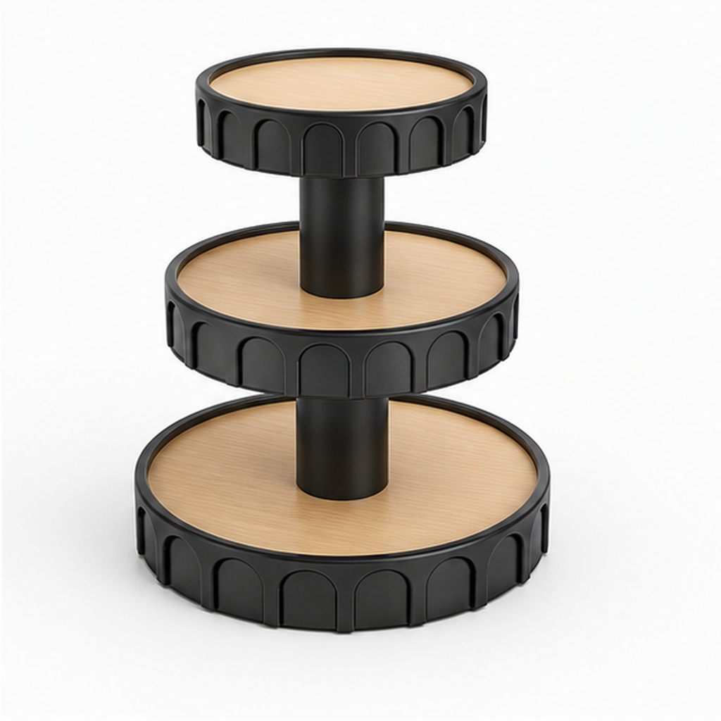 Romano Etagere - Black