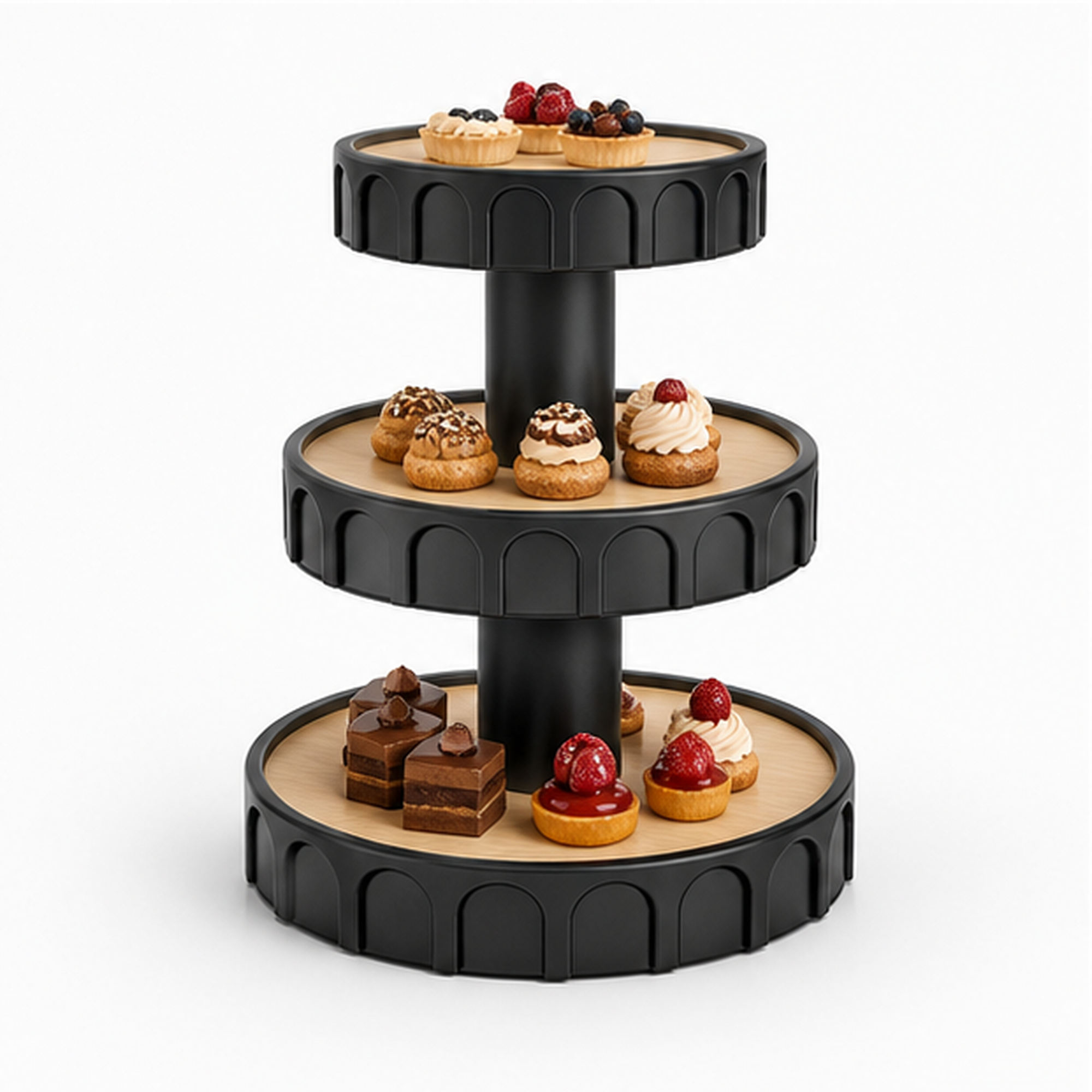 Romano Etagere - Black