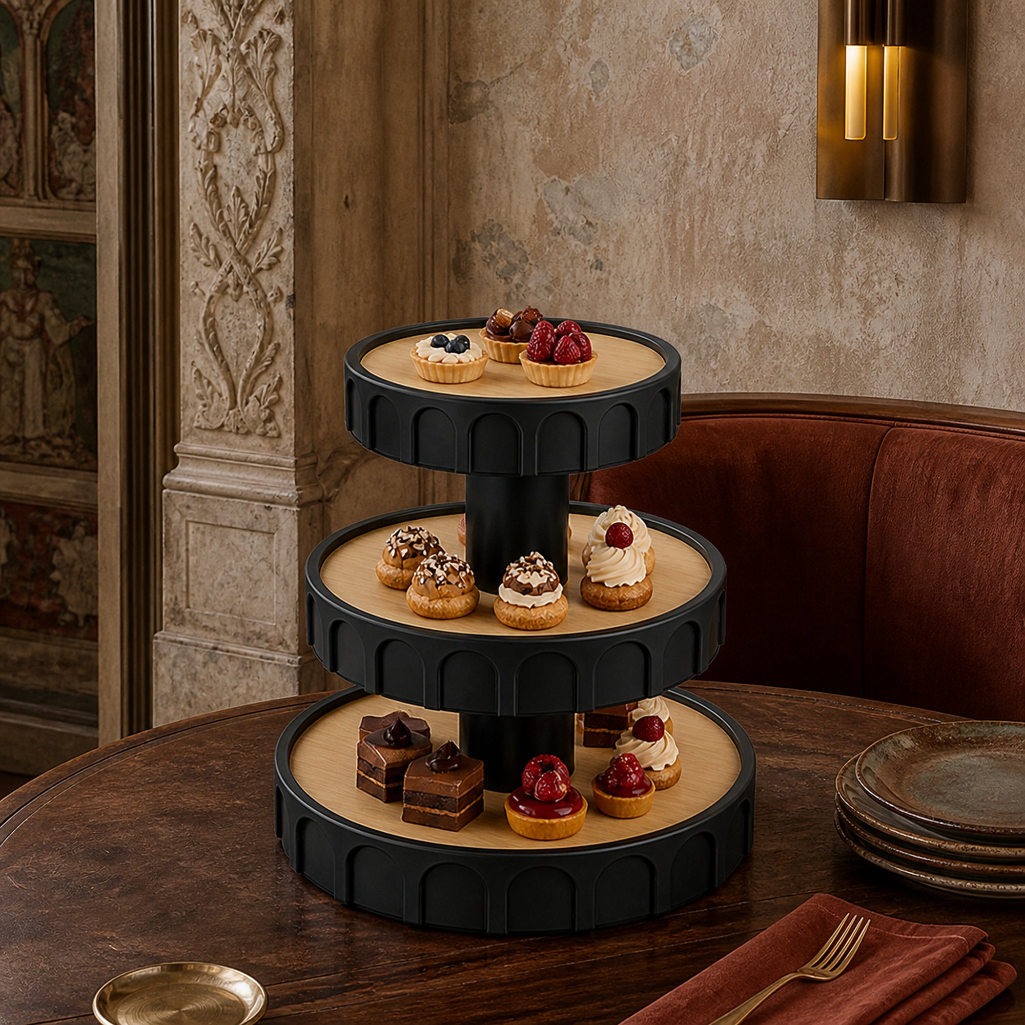 Romano Etagere - Black