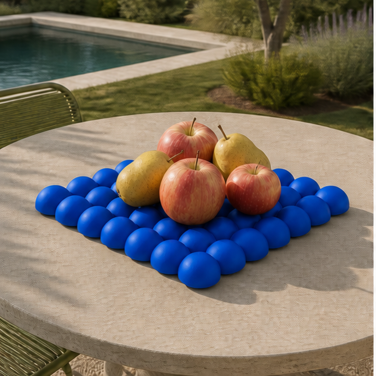 Ronda Fruit Bowl - Royal Blue