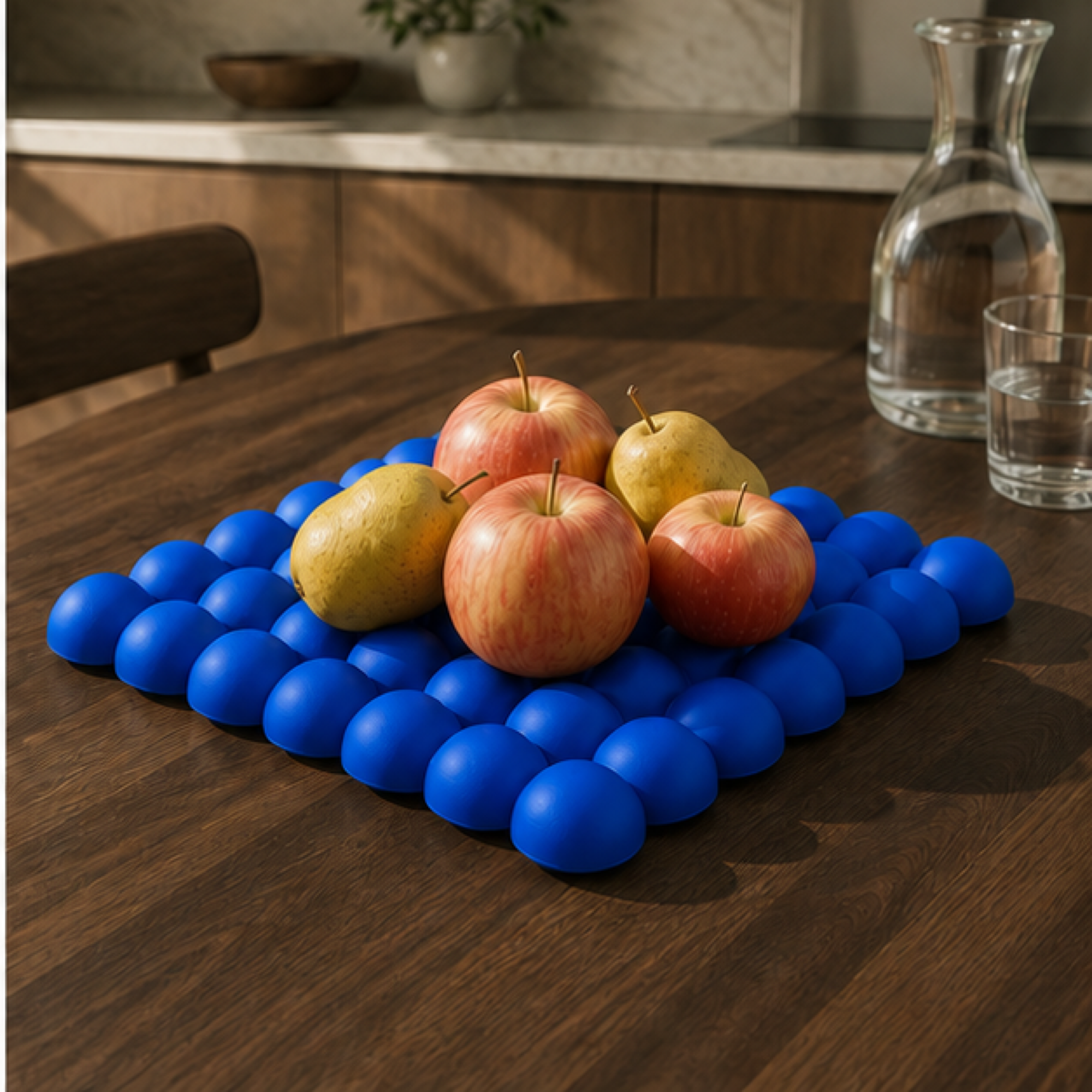 Ronda Fruit Bowl - Royal Blue
