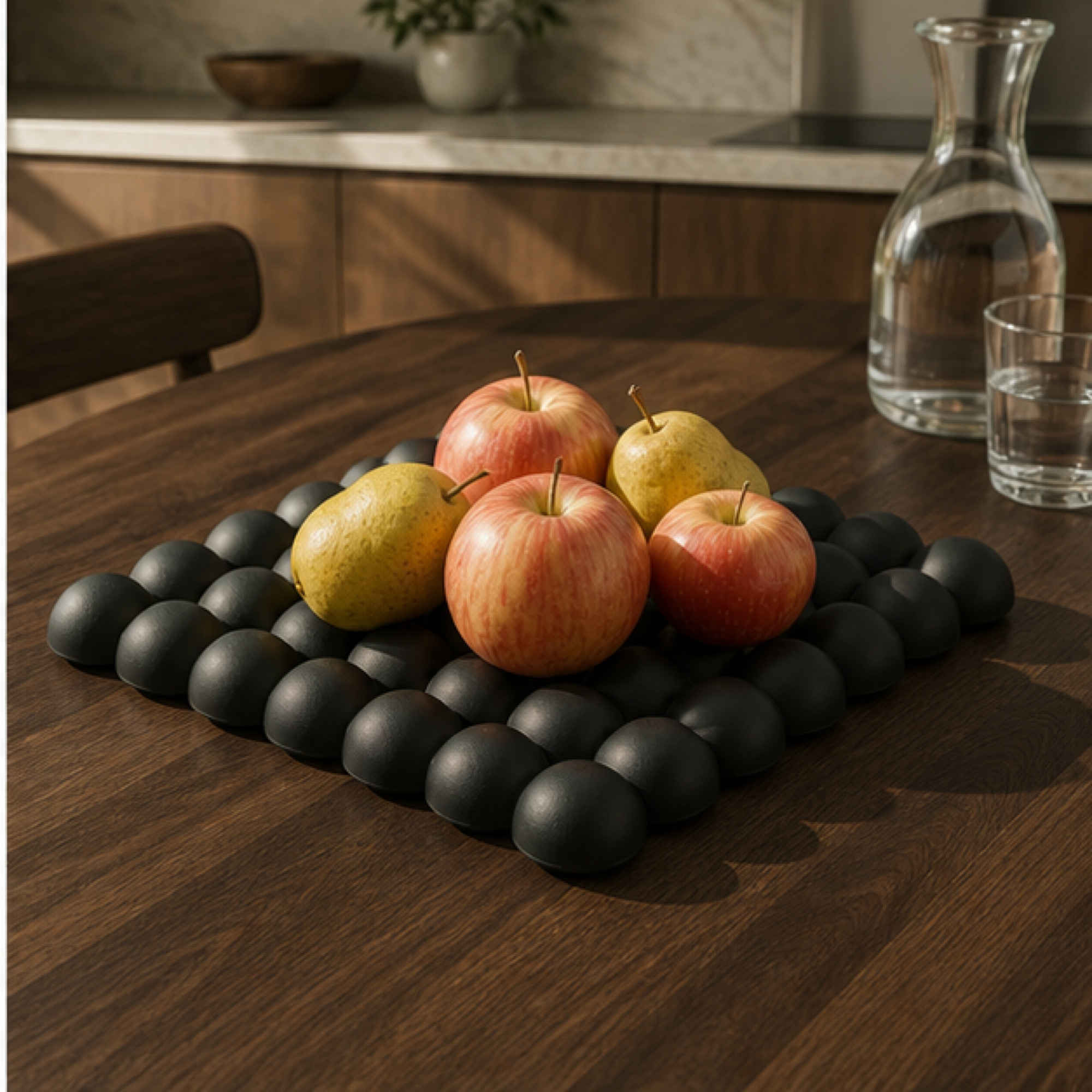 Ronda Fruit Bowl - Black