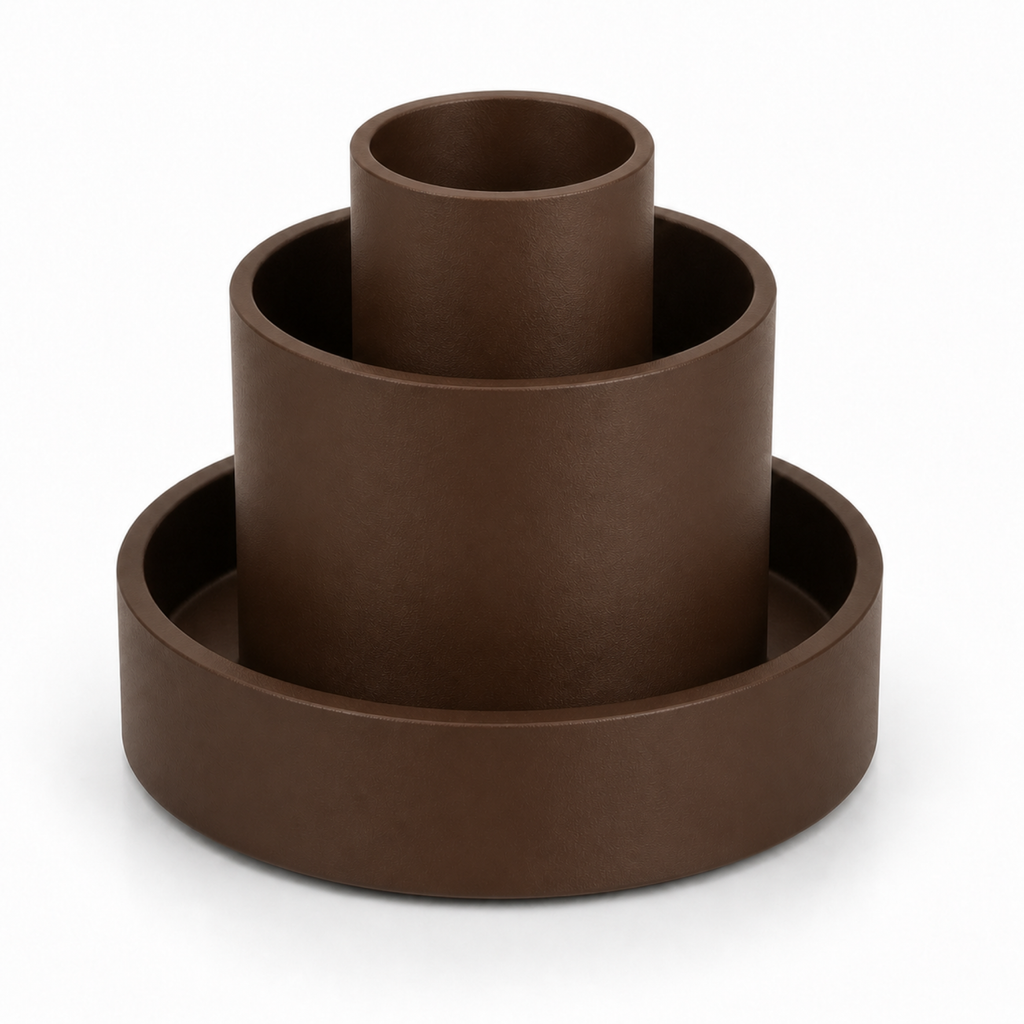 Rotondare Desk Organizer - Brown