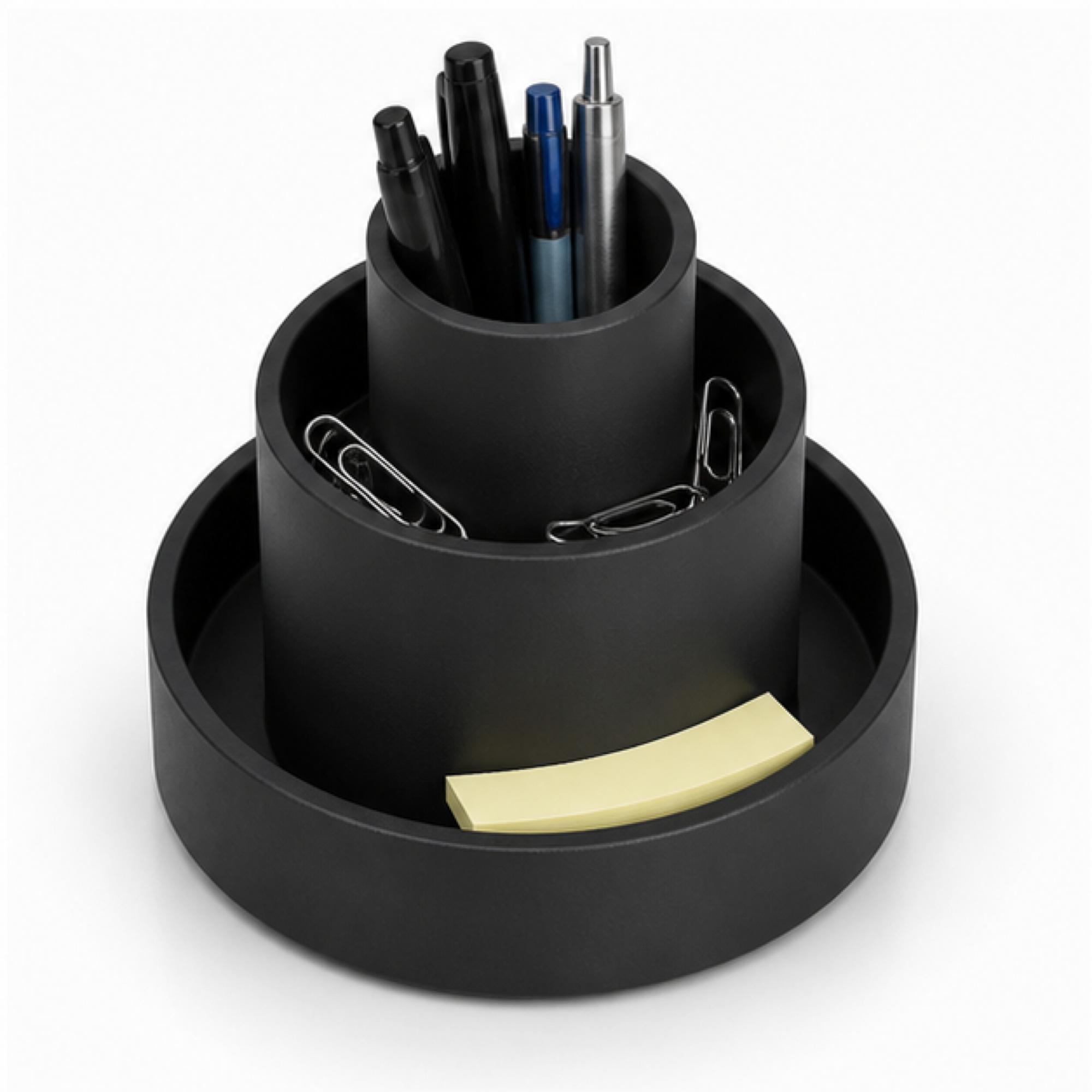 Rotondare Desk Organizer - Black