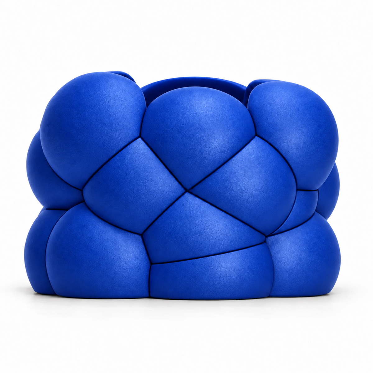 Bollare Fruit Bowl – royal blue front empty bollare fruit bowl