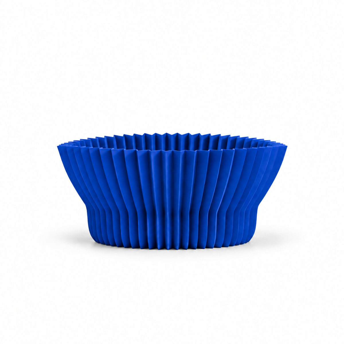 Cortona fruit bowl – Royal Blue front empty