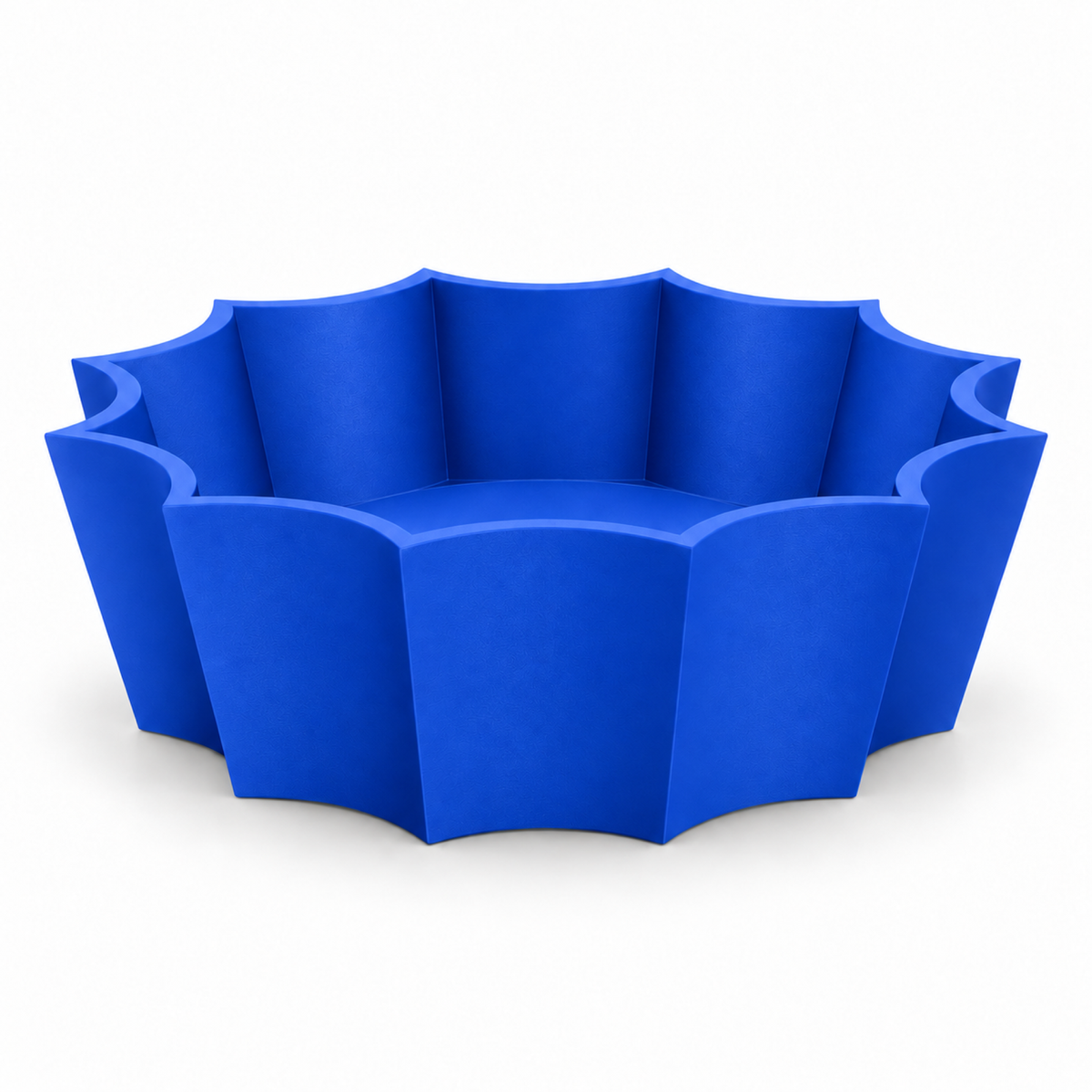 Marovique Fruit Bowl – royal blue front empty marovique fruit bowl