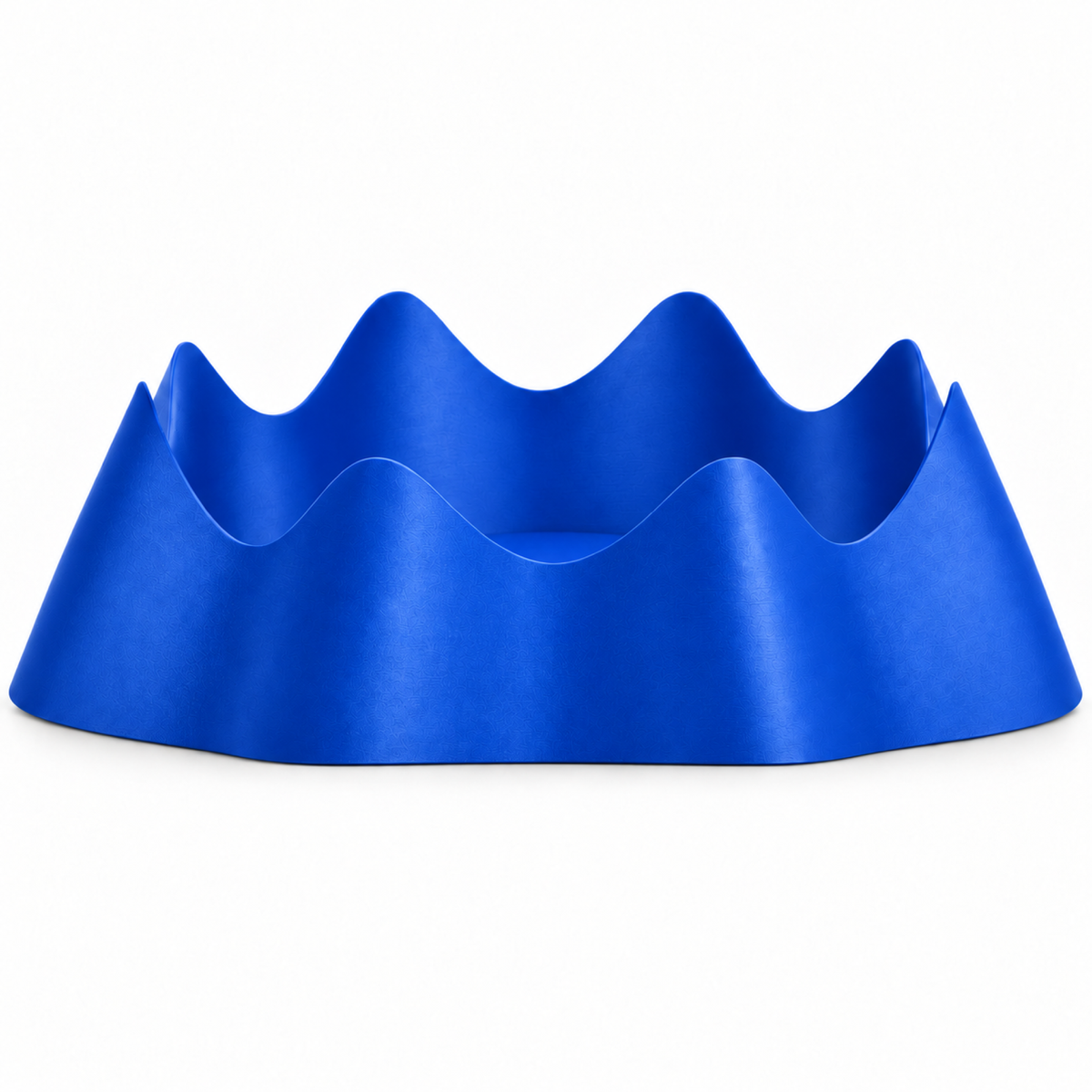 Montelara Fruit Bowl – royal blue front empty montelara fruit bowl