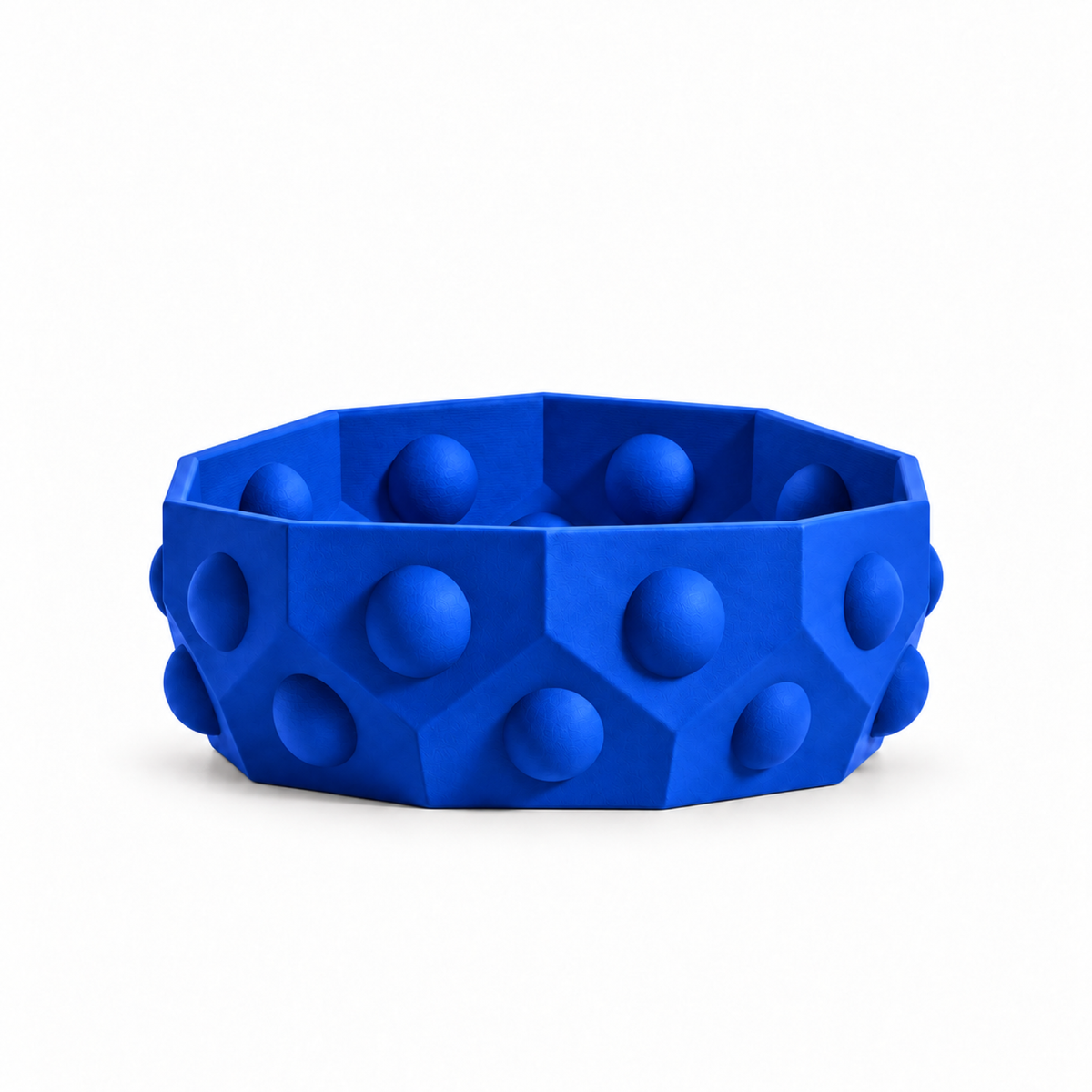 Numana Fruit Bowl – Royal Blue front empty