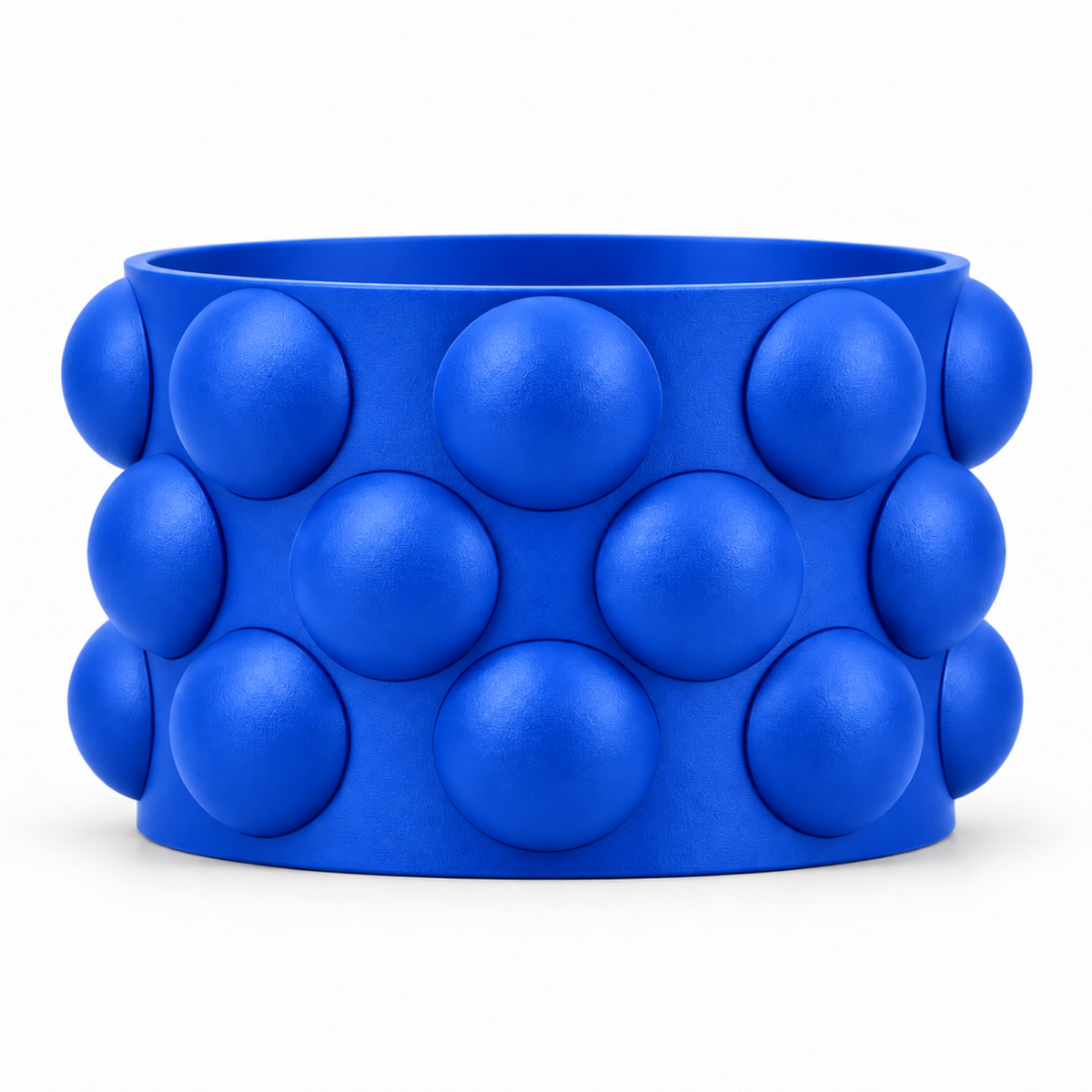 Numarelle Fruit Bowl – royal blue front empty numarelle fruit bowl
