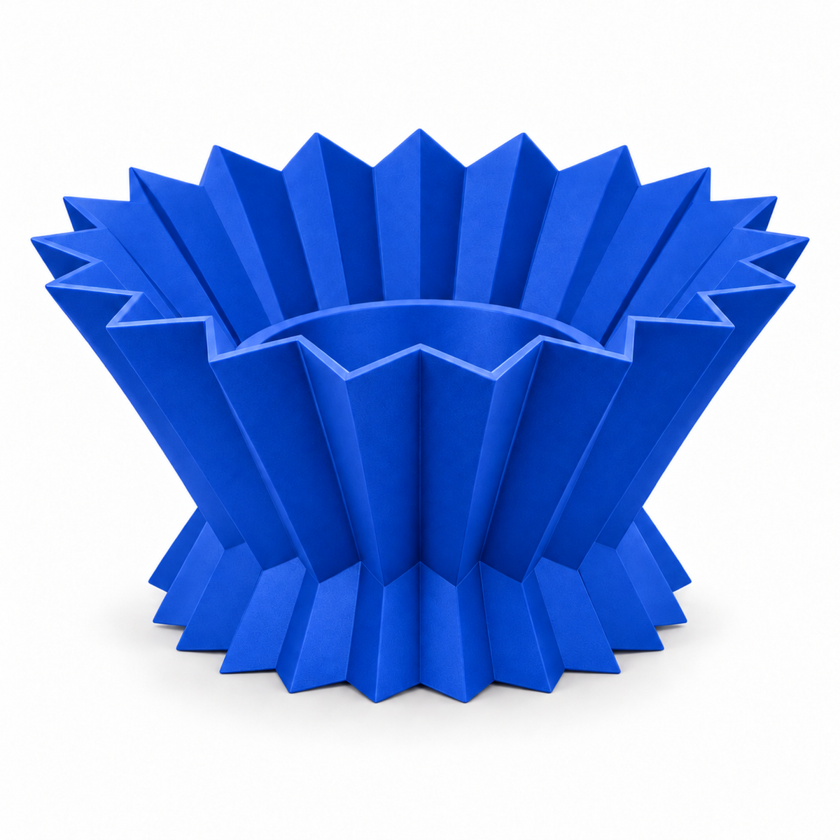 Ostivara Fruit Bowl – royal blue front empty ostivara fruit bowl