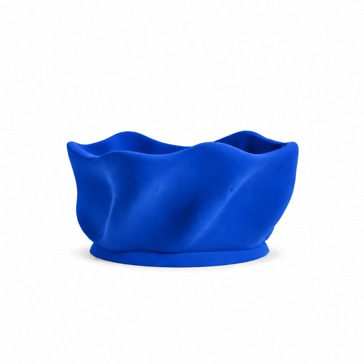 Sorrento Fruit Bowl – Royal Blue front empty