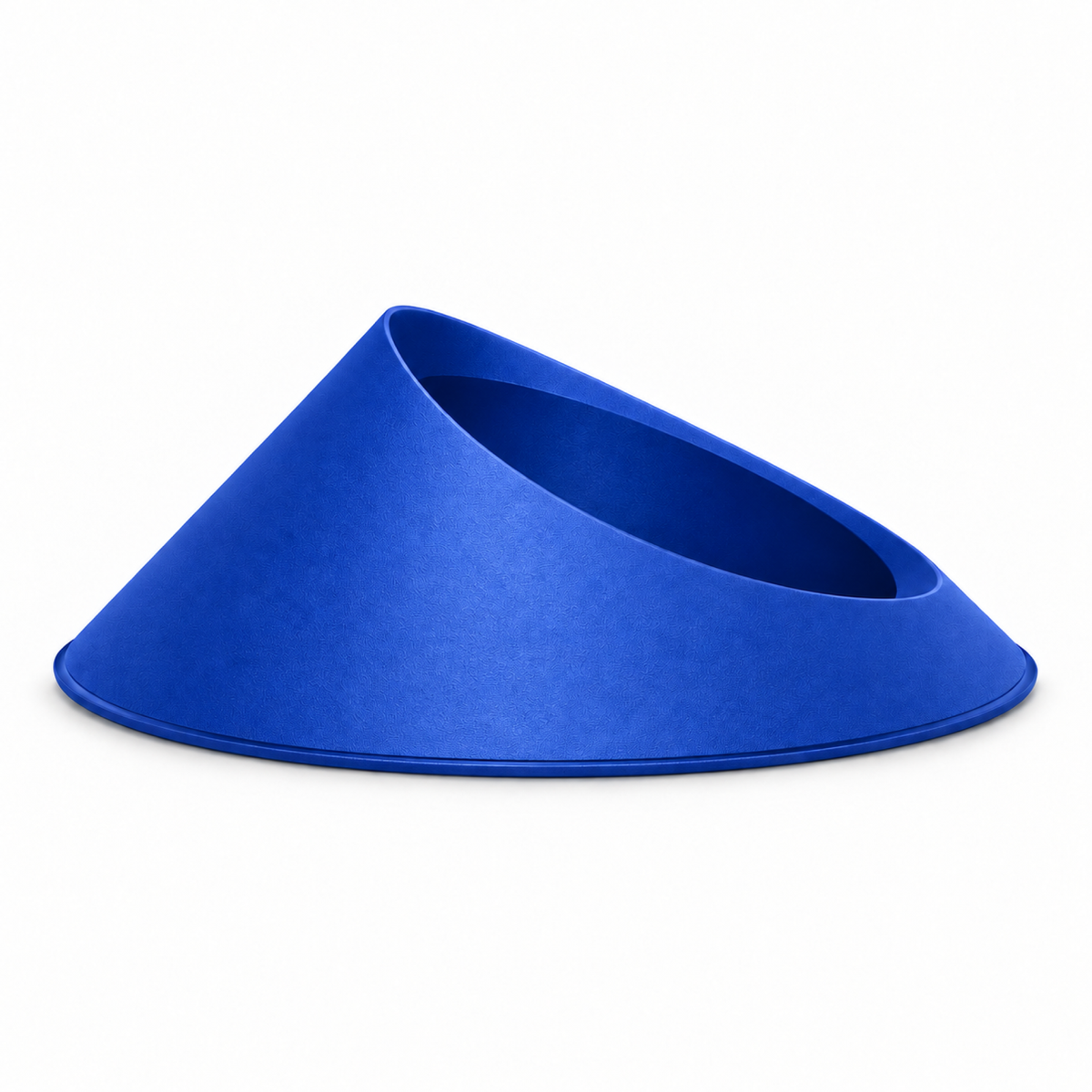 Vulcano Fruit Bowl – royal blue front empty vulcano fruit bowl