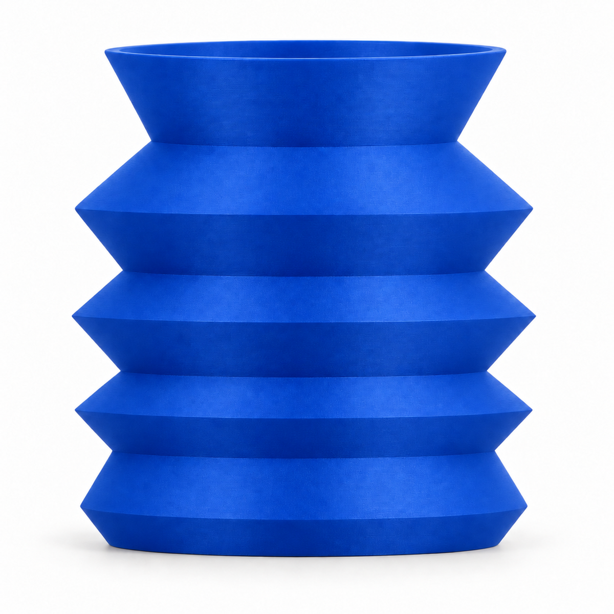 Bresivelle Vase Medium – royal blue front view bresivelle vase