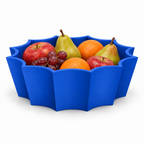 Marovique Fruit Bowl – royal blue front with fruit marovique fruit bowl