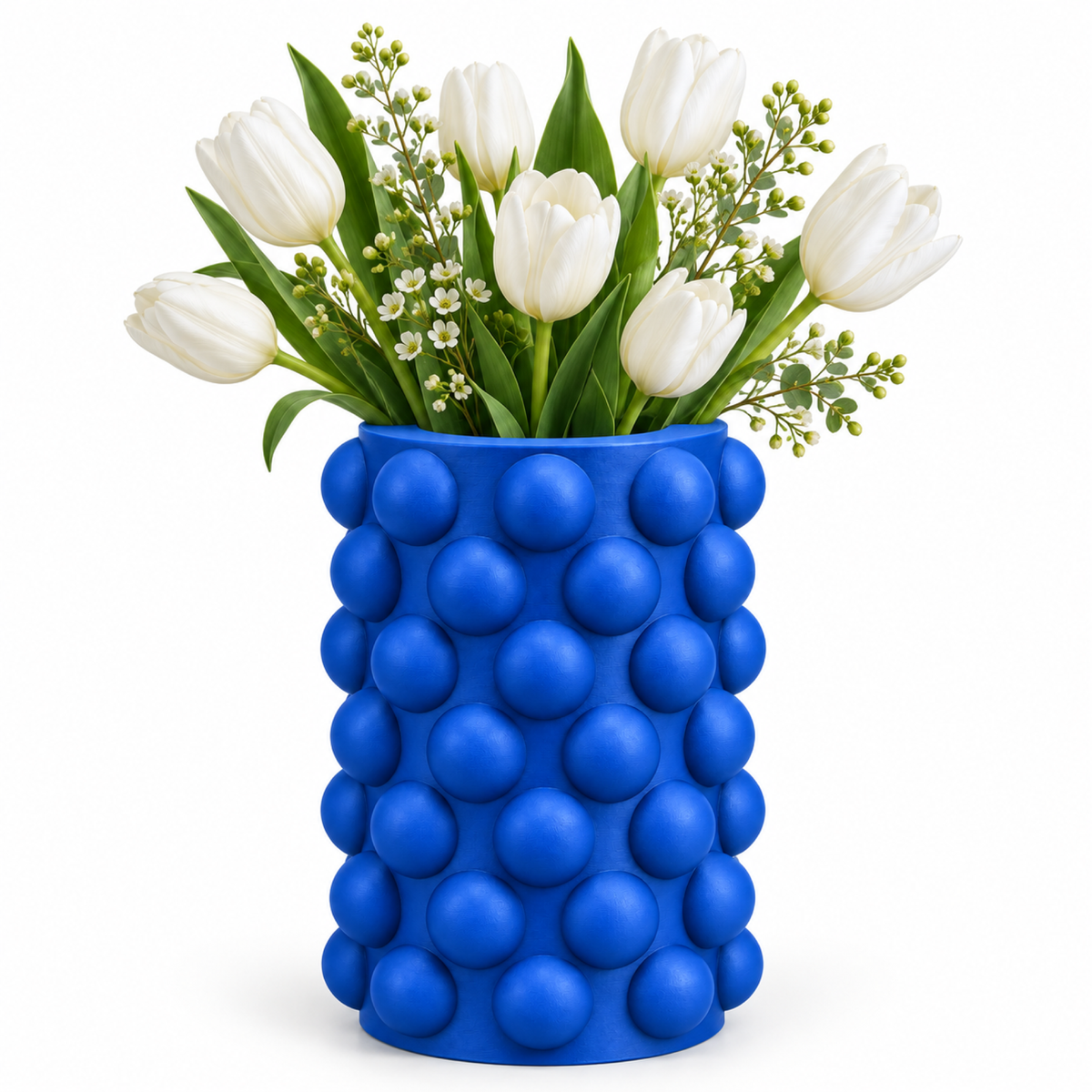 Numarelle Vase Medium – royal blue functional flowers numarelle vase