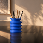 Bresivelle Pen Holder – royal blue lifestyle italian console bresivelle pen holder