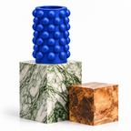 Numarelle Vase Medium – royal blue signature marble numarelle vase