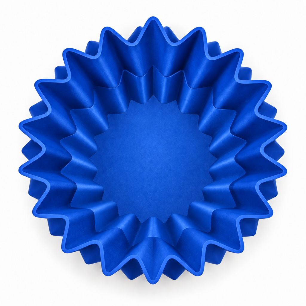 Amandera Fruit Bowl – royal blue top empty amandera fruit bowl