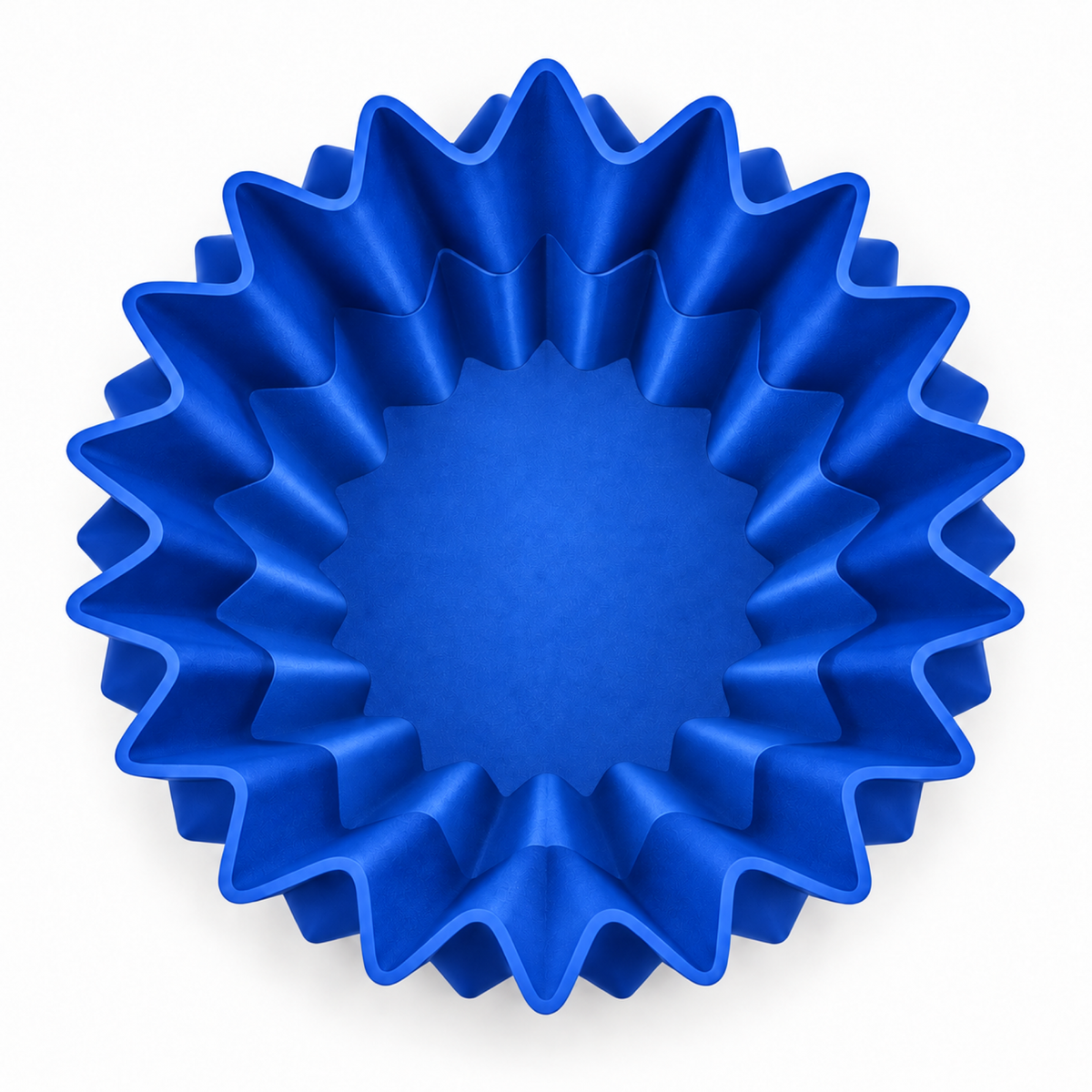 Amandera Fruit Bowl – royal blue top empty amandera fruit bowl