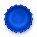 Bolognola fruit bowl white – Royal Blue top empty