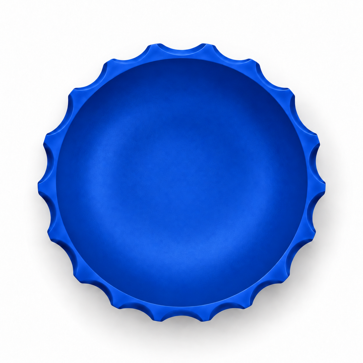 Bolognola fruit bowl white – Royal Blue top empty