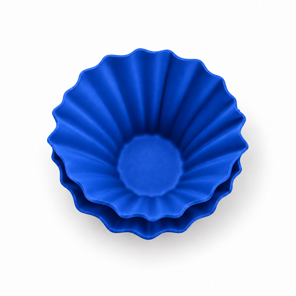 Corridonia Fruit Bowl – Royal Blue top empty