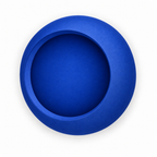 Cupola Fruit Bowl – royal blue top empty cupola fruit bowl