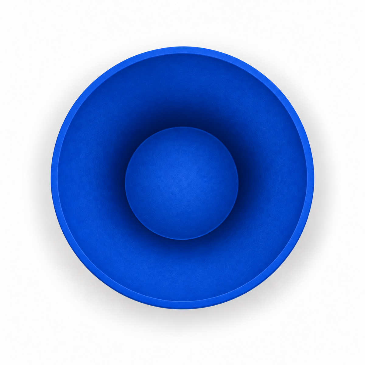 Montefioralle fruit bowl red edition – Royal Blue top empty