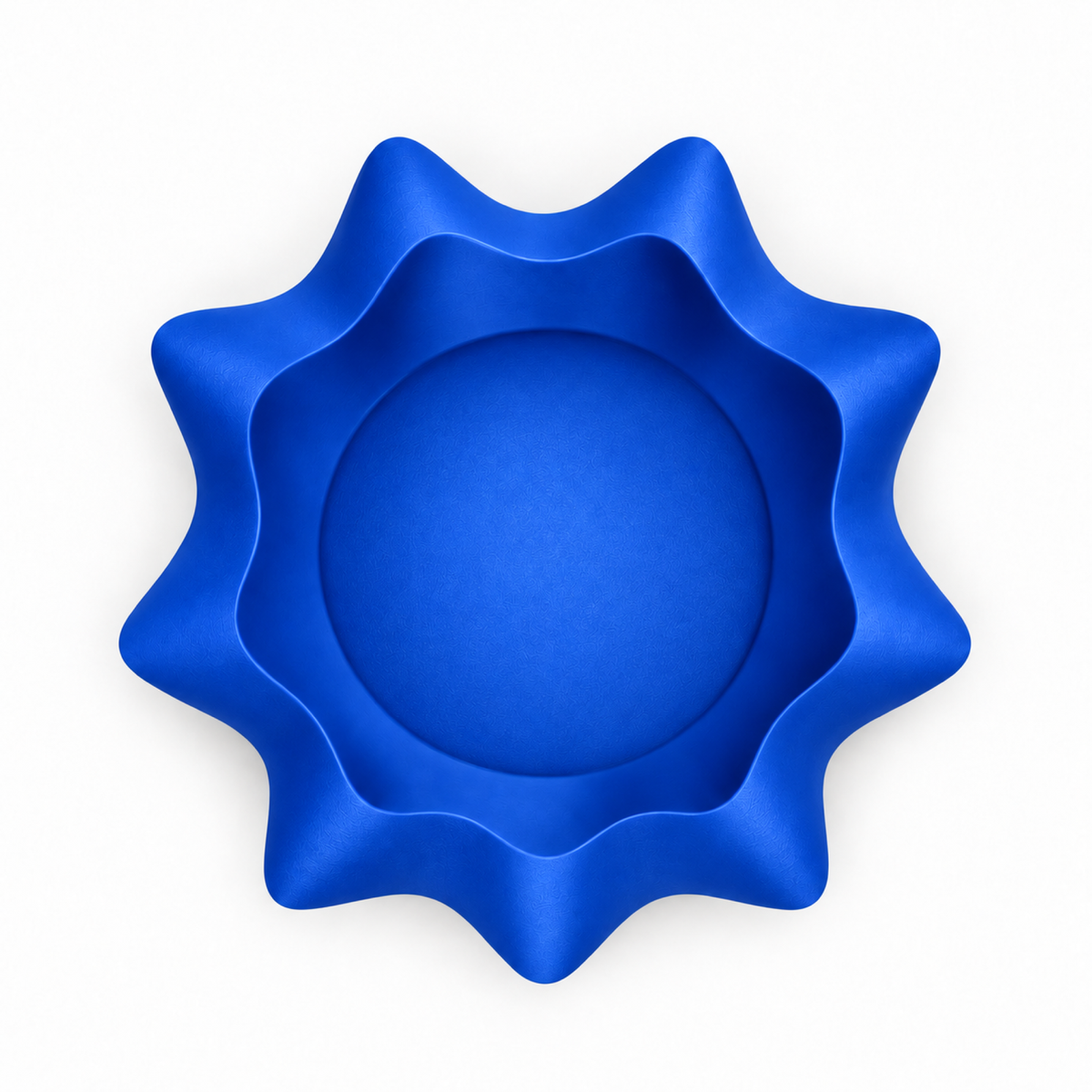 Montelara Fruit Bowl – royal blue top empty montelara fruit bowl