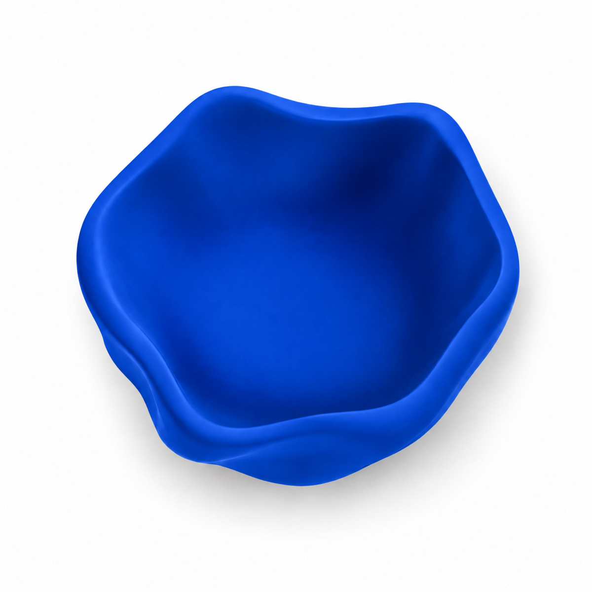Sorrento Fruit Bowl – Royal Blue top empty