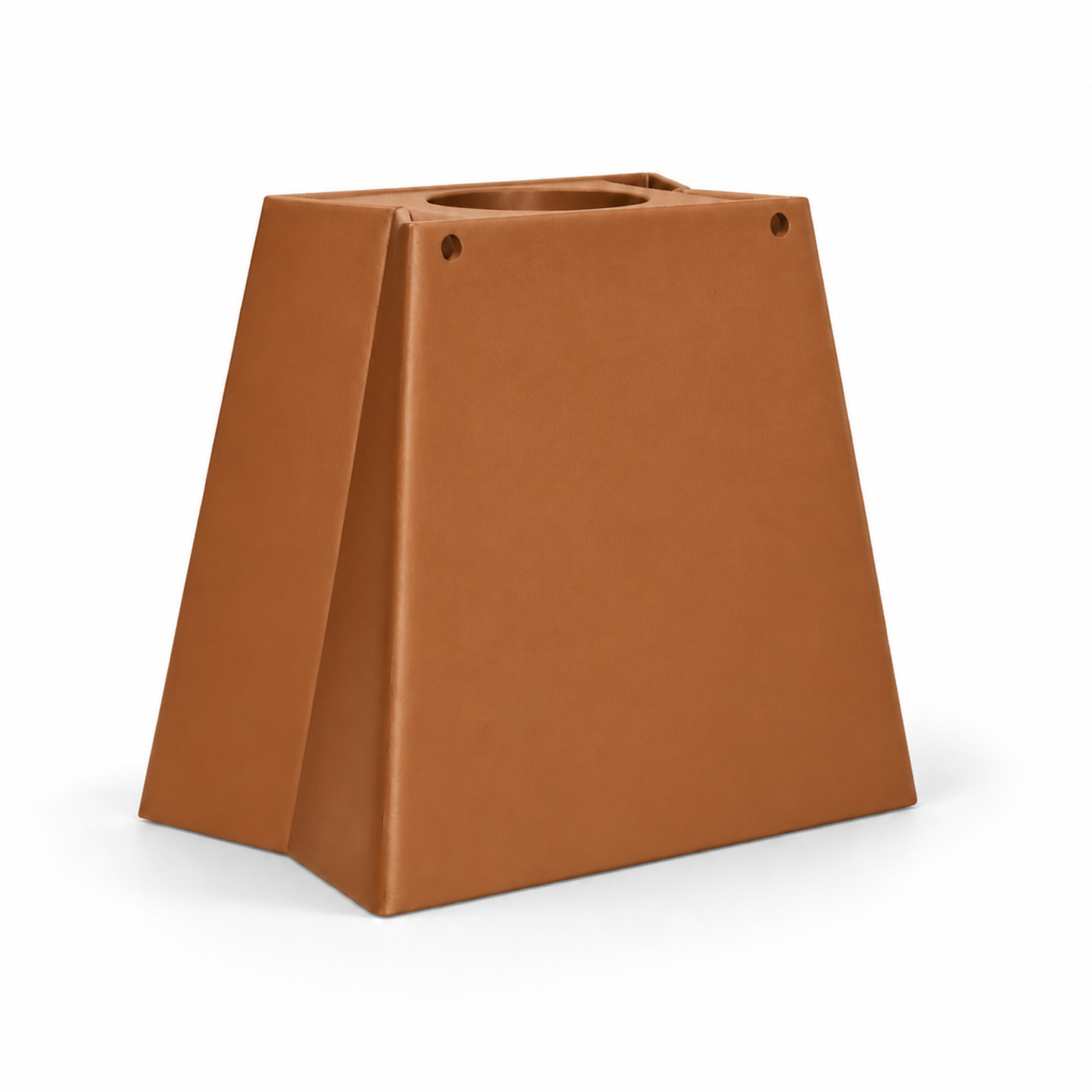 Shopping Bag Vase - Brown
