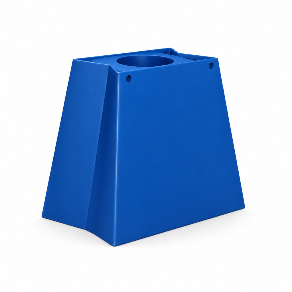 Shopping Bag Vase - Royal Blue