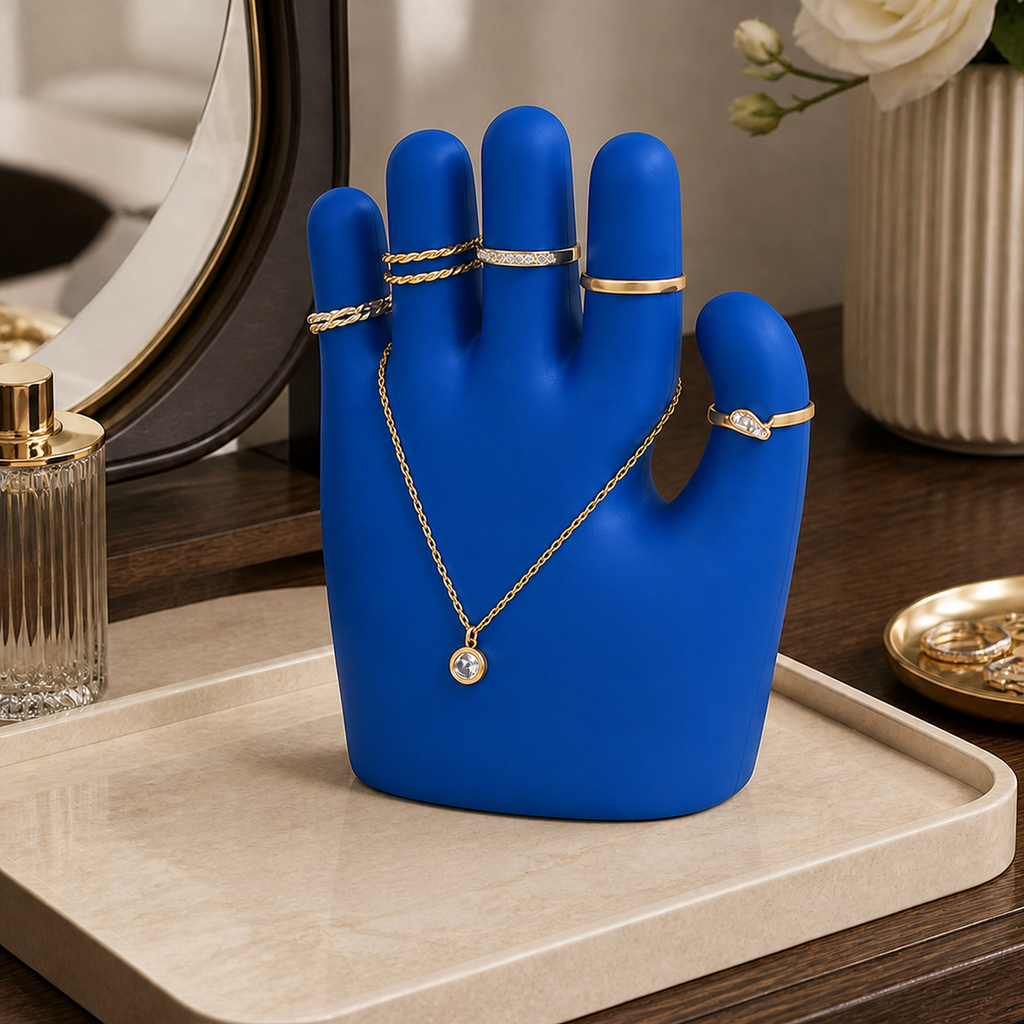 Sieraden Organizer Hand - Royal Blue