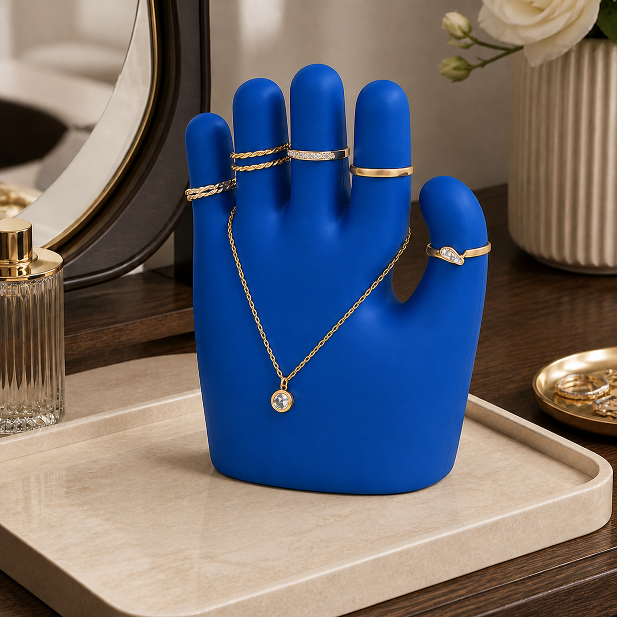 Sieraden Organizer Hand - Royal Blue