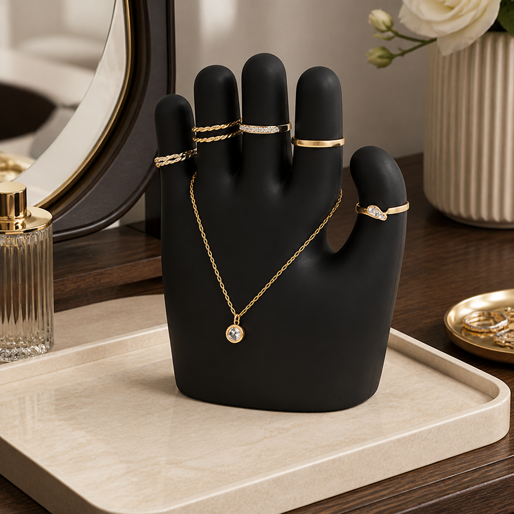 Sieraden Organizer Hand - Black