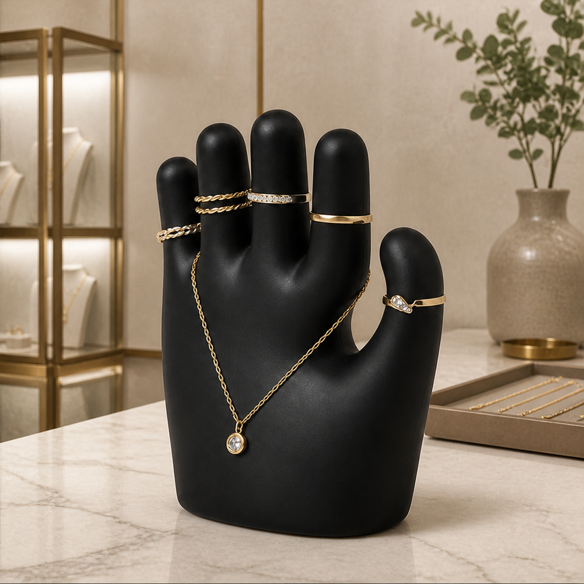 Sieraden Organizer Hand - Black