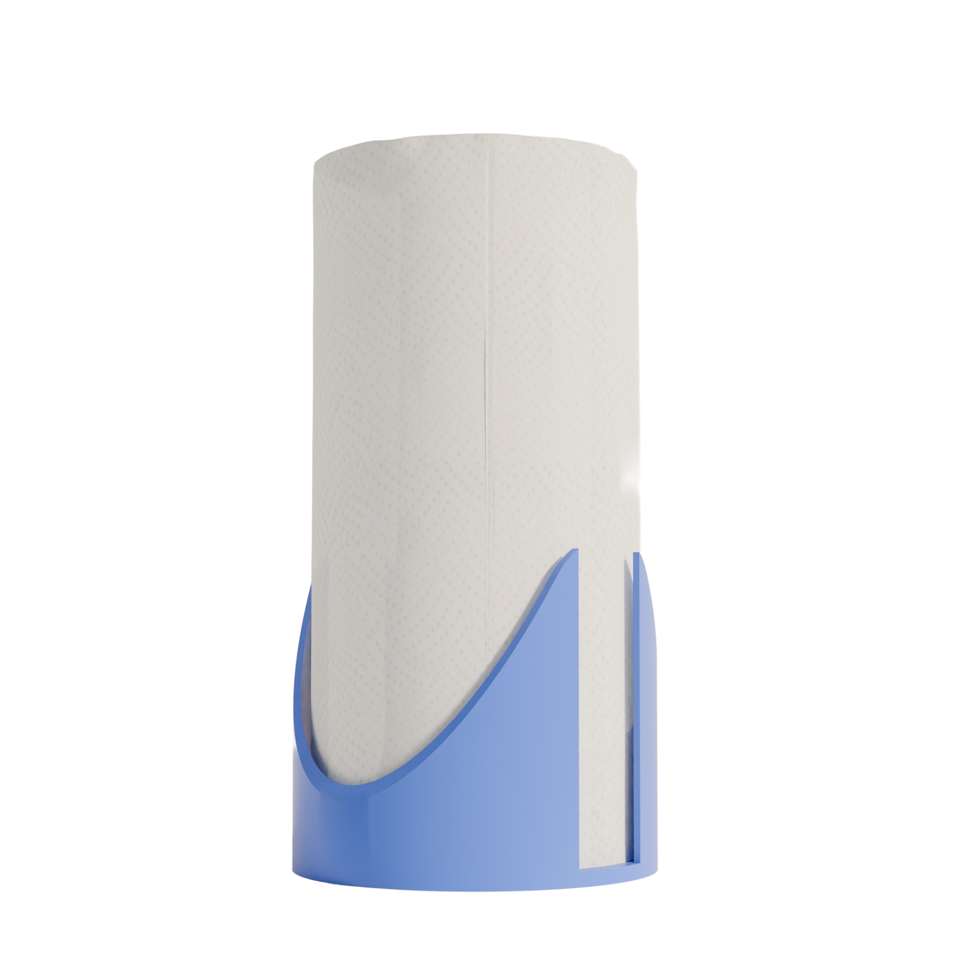 Fiastra Torino Paper Towel Holder - Blue - torino blauw met keukenrol 1