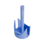 Fiastra Torino Paper Towel Holder - Blue - torino blauw schuin vooraanzicht 1