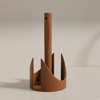 Fiastra Torino Paper Towel Holder - Brown - torino bruin studio aanzicht 1