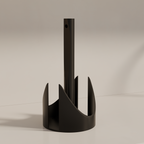 Fiastra Torino Paper Towel Holder - Black - torino zwart studio aanzicht 1
