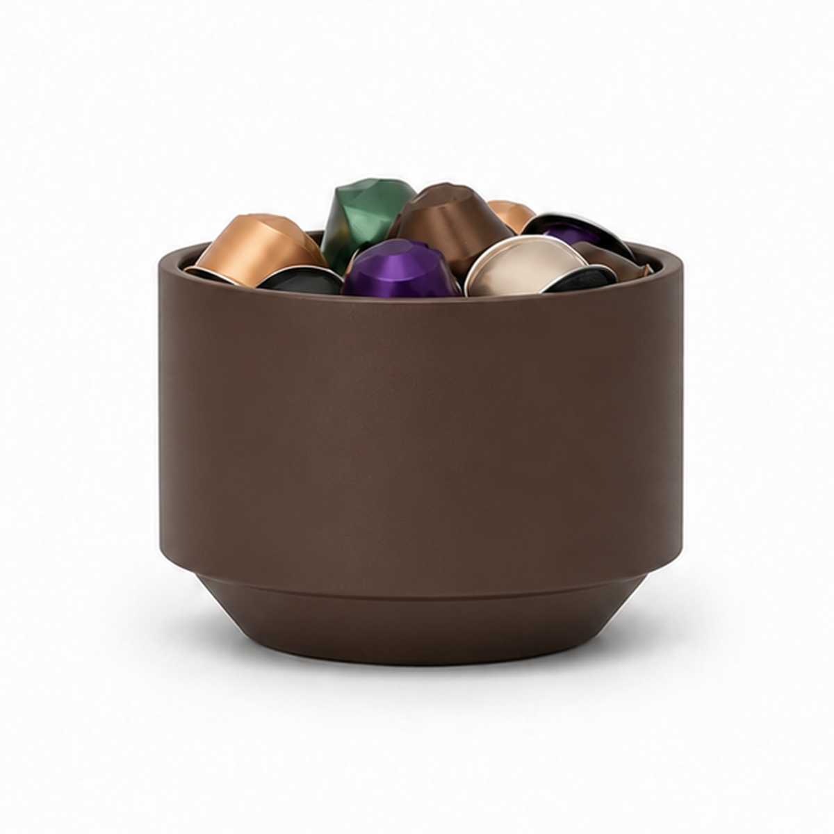 Torino Coffee Capsule Organizer - Brown
