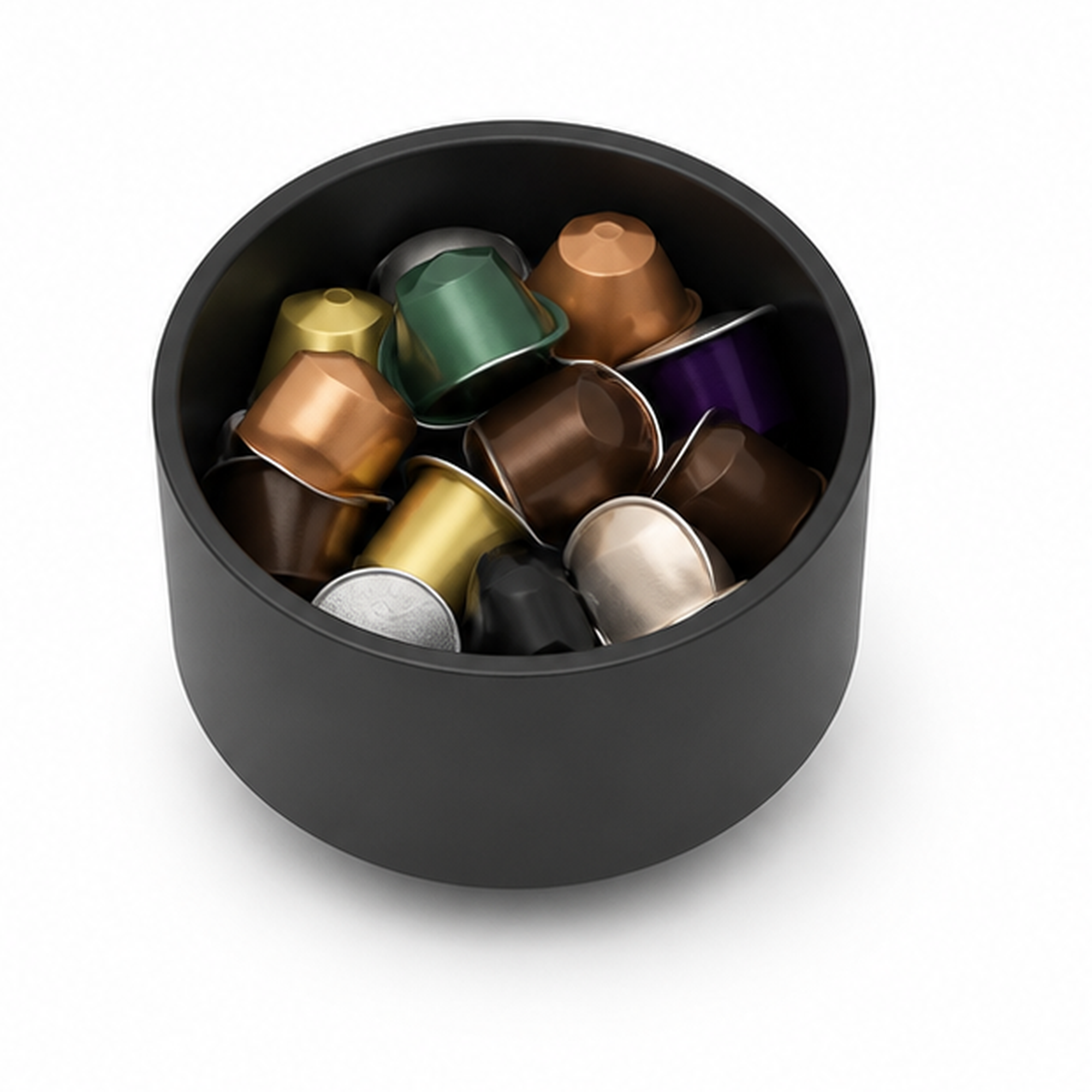 Torino Coffee Capsule Organizer - Black