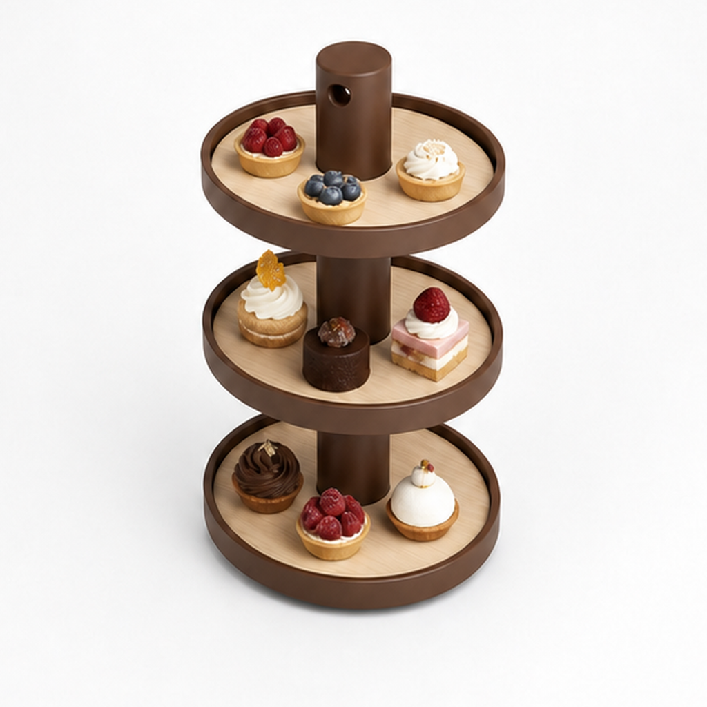 Torino Etagere - Brown