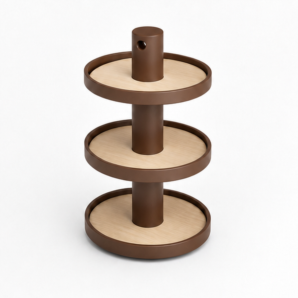 Torino Etagere - Brown