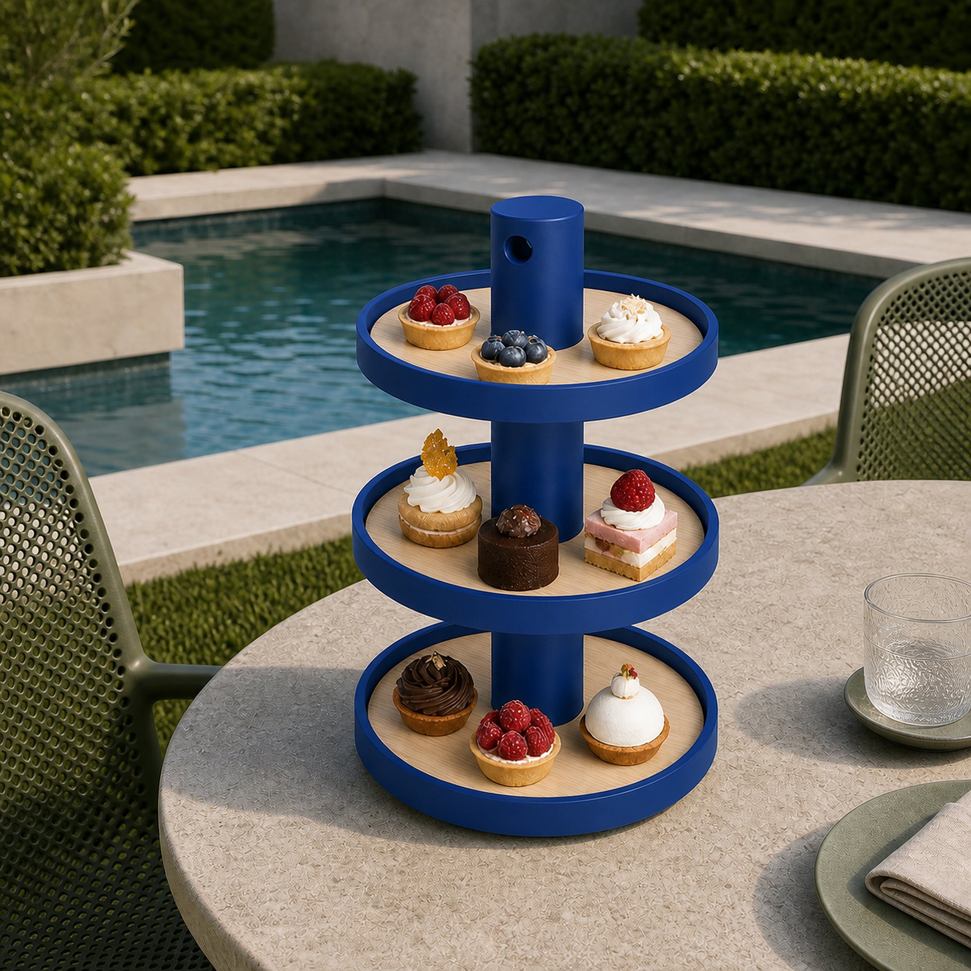 Torino Etagere - Royal Blue