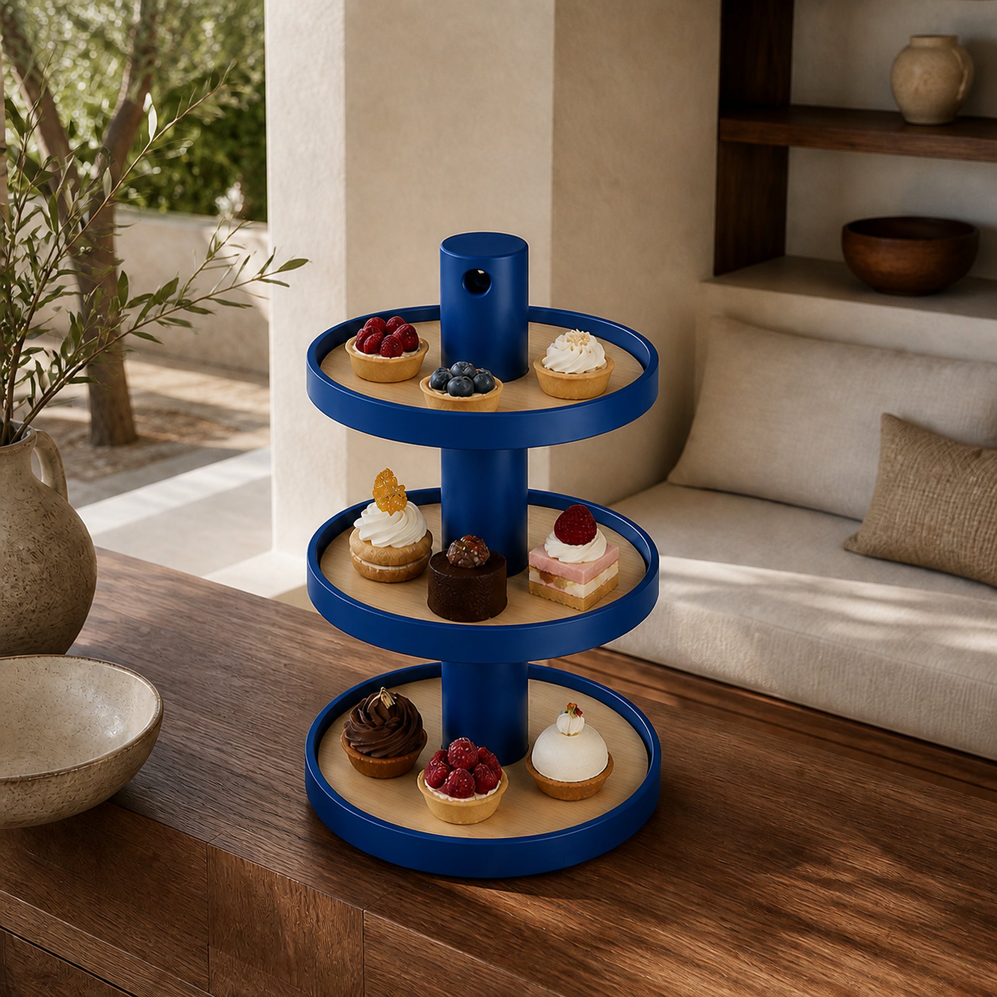 Torino Etagere - Royal Blue